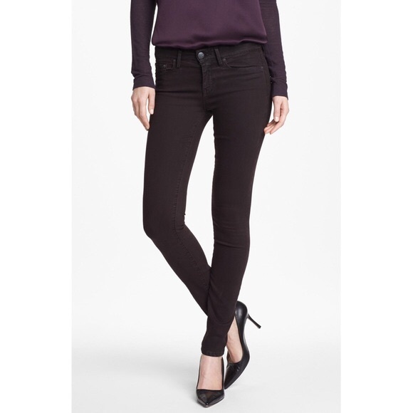 Vince. Dylan Skinny Denim in Mulberry - Picture 2 of 5